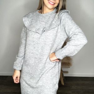 Robe pull - Grise