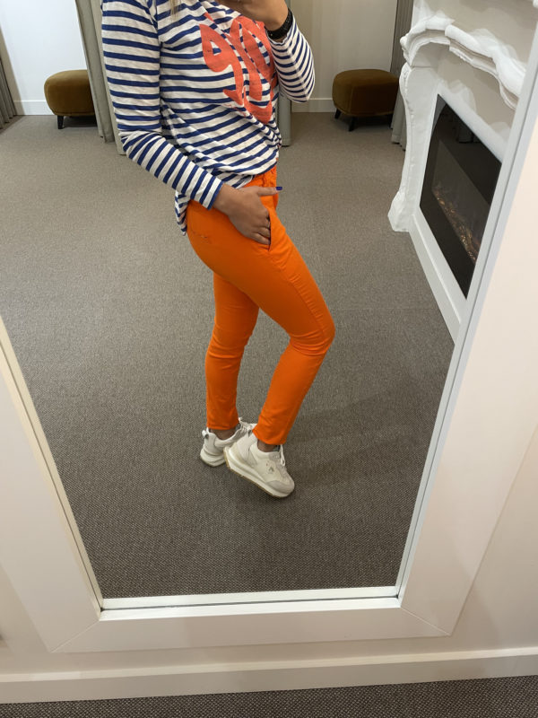 Pantalon chino orangeade - Happy