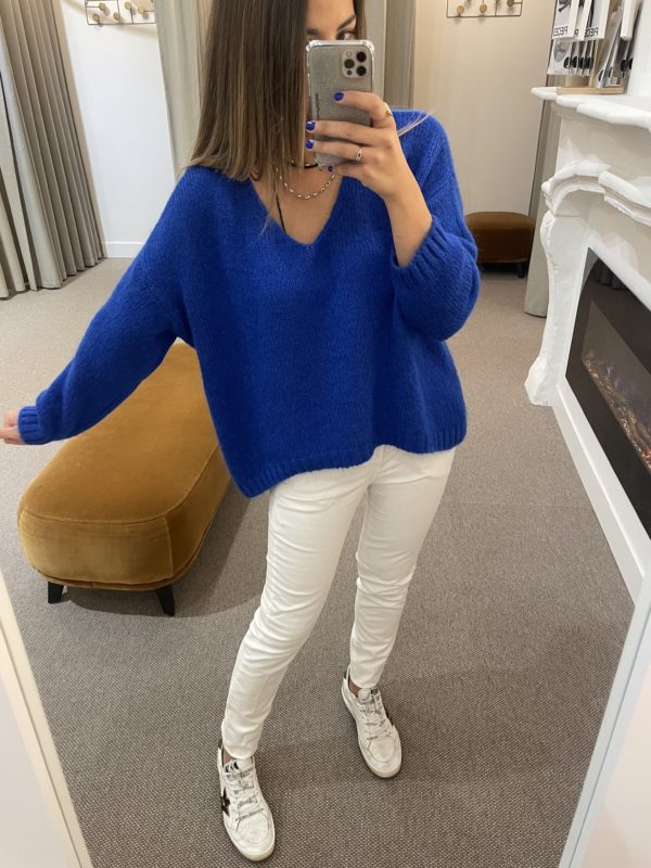 Pull Audrey - Bleu